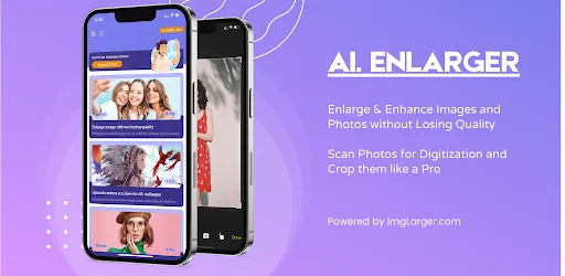 AI Enlarger: for Photo & Anime background