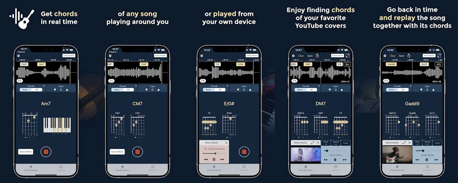 Chord ai - learn any song screenshots