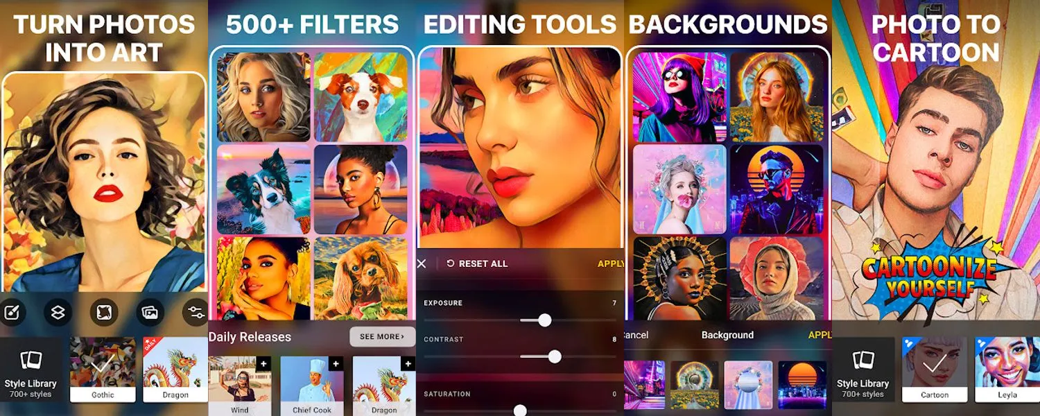 Prisma Art Effect Photo Editor screenshots