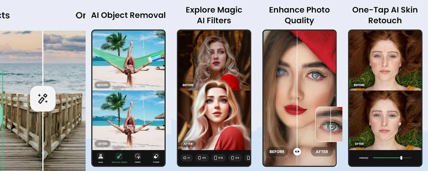 Remove Objects - Photo Editor screenshots